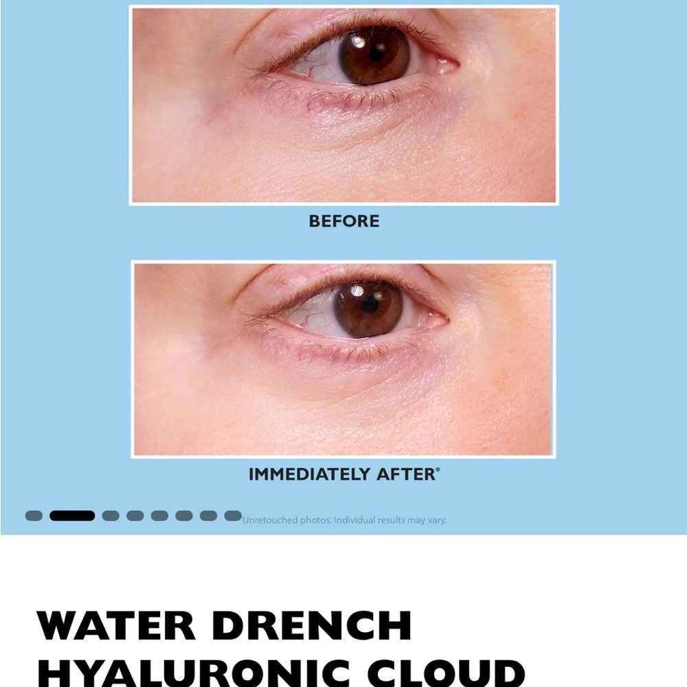 WATER DRENCH HYALURONIC CLOUD HYDRA-GEL EYE PATCHES - Picture 2 of 7